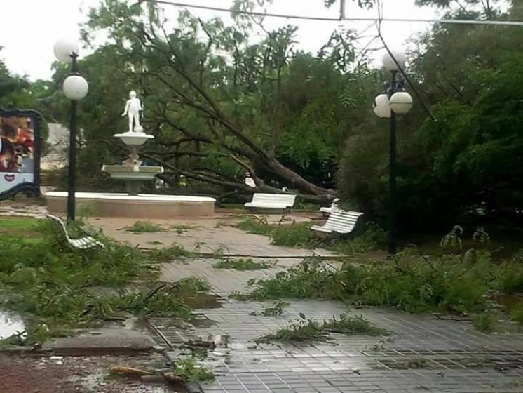 Lluvias,Tormentas afectaron a la ciudad de Rafaela